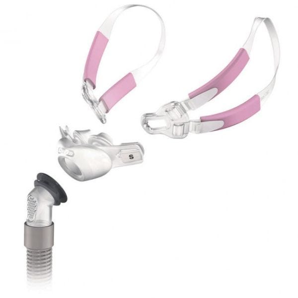 ResMed Swift FX Bella for Her and Gray Nasal Pillow CPAP Mask Assembly Kit CPAP Supply USA