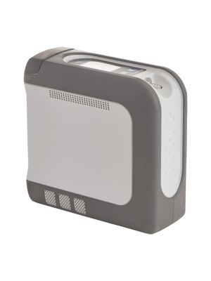 Isometric view of the iGo2 Protable Oxygen Concentrator