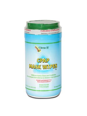 Citrus II CPAP Mask and Machine Cleansing Wipes