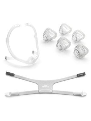 Philips Respironics DreamWisp Nasal Mask, Medium Connector, with Headgear (Fitpack)