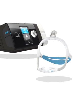 ResMed AirSense™ 10 AutoSet Deluxe CPAP Bundle-AirFit™ N30i Nasal Cradle Mask